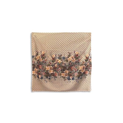 GUCCI PRINTED FLORA SILK TWILL CARRÉ 733886 (200*110cm) GUCCI PRINTED FLORA SILK TWILL CARRÉ 733886 (200*110cm)